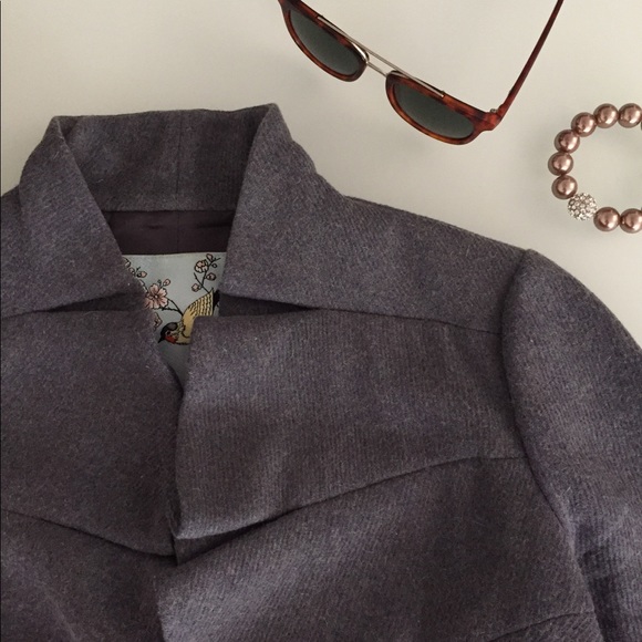 Anthropologie Tabitha Terrace House Ruffle Jacket - Picture 3 of 8